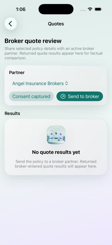 Broker quote review